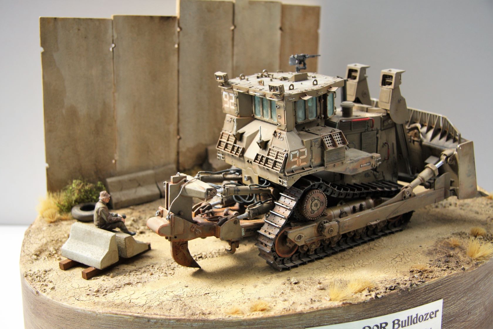 D3 018 – D9R armored bulldozer – 1/35 – IPMS